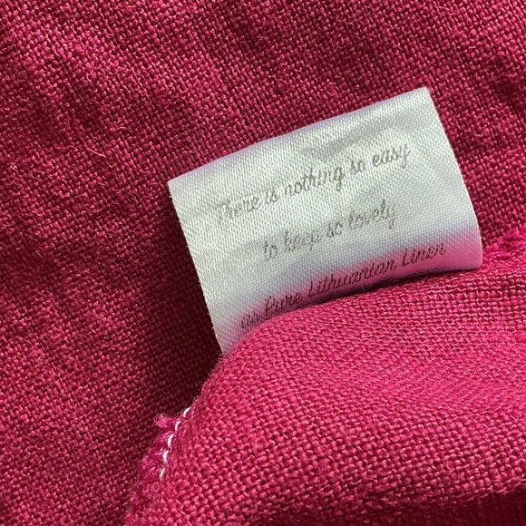 Linen top(pink) - Picture 8 of 9